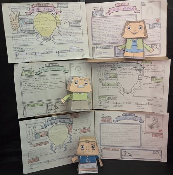 07_Anne_Frank_Albert_Einstein_Tom_Brady_Dioramas